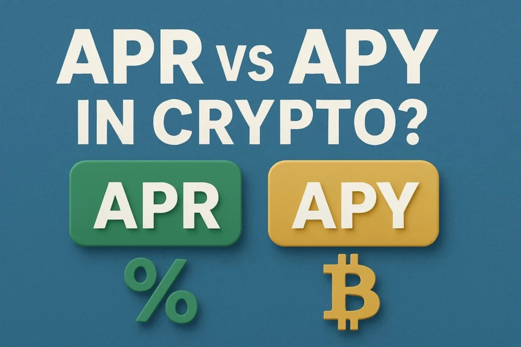 What Is the Difference Between APR and APY in Crypto?