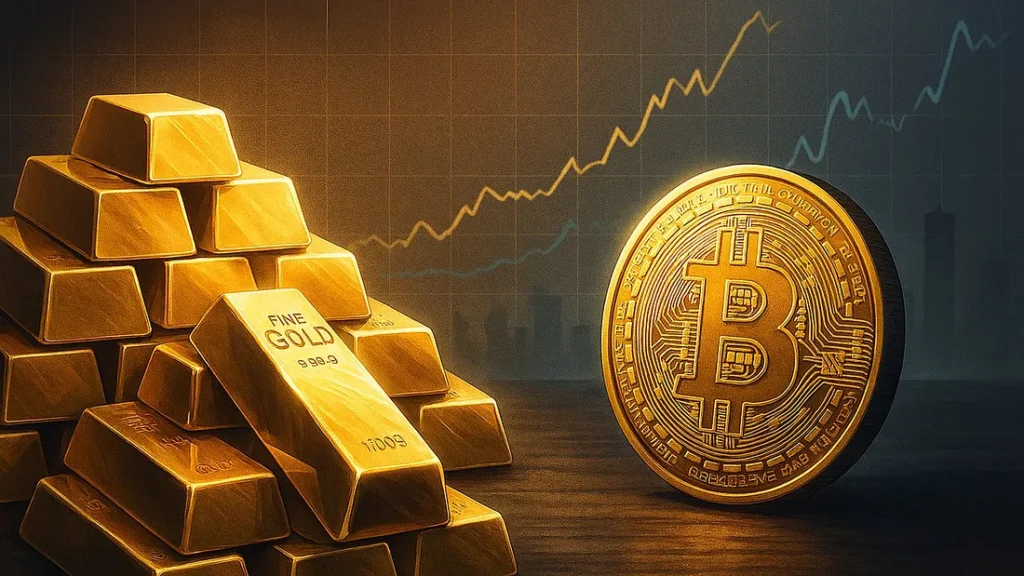 Crypto and Gold: Markets React to New Precious Metal Highs
